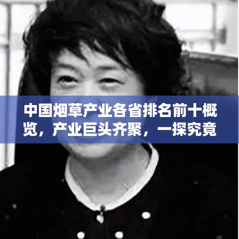 中国烟草产业各省排名前十概览，产业巨头齐聚，一探究竟！