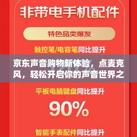 京东声音购物新体验，点麦克风，轻松开启你的声音世界之旅