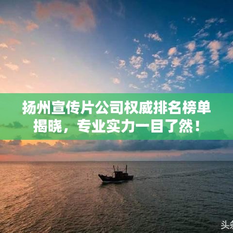 扬州宣传片公司权威排名榜单揭晓，专业实力一目了然！