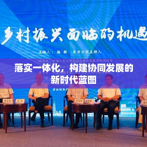 落实一体化，构建协同发展的新时代蓝图